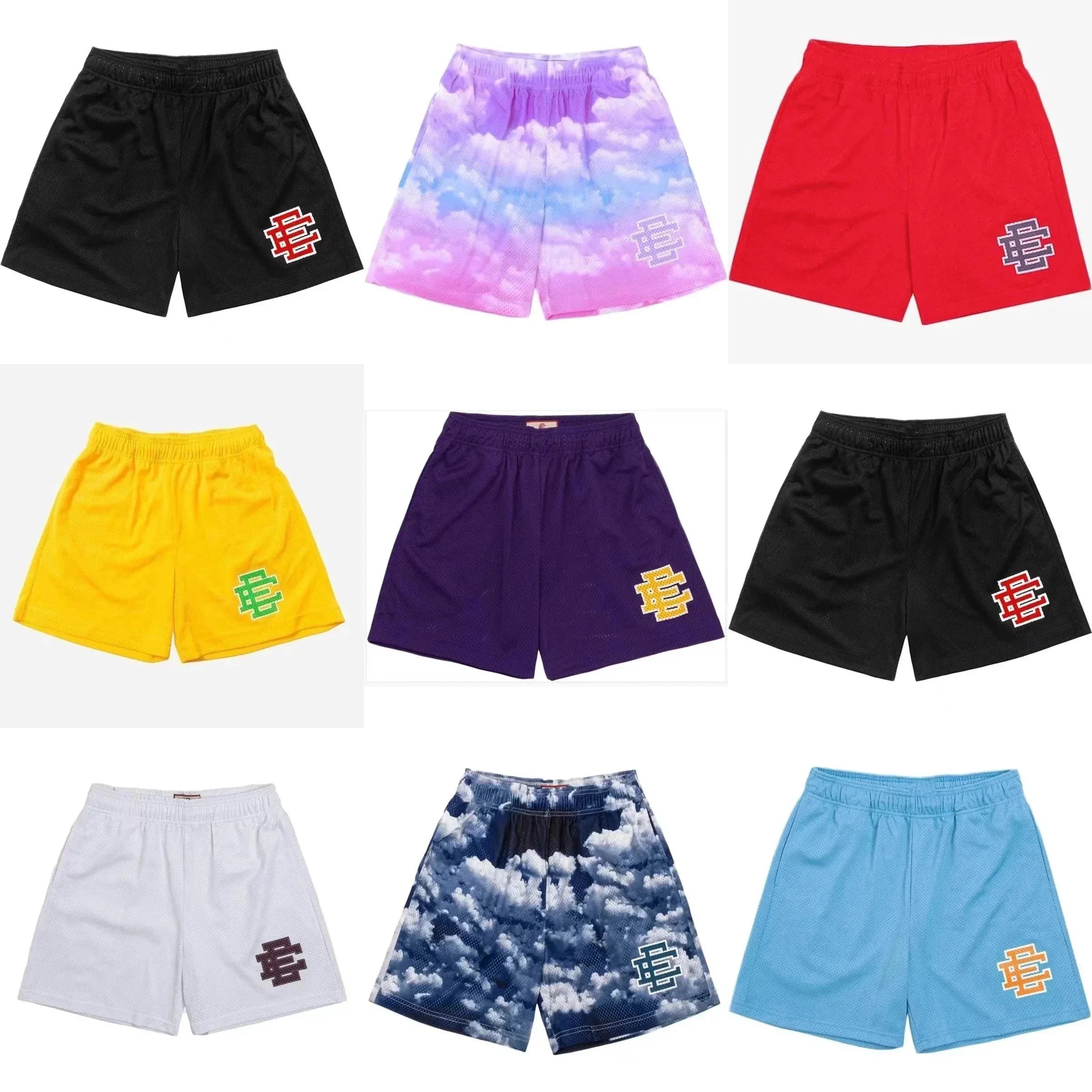 Eric Emanuel EE Basic Mesh Athletic Shorts Multicolor