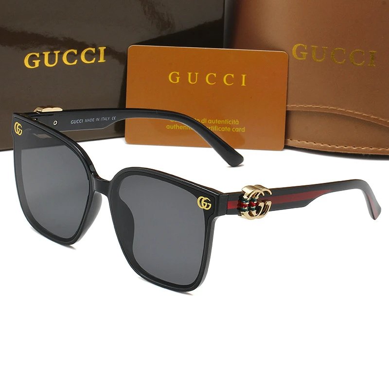Gucci GG Marmont Oversized Sunglasses Black