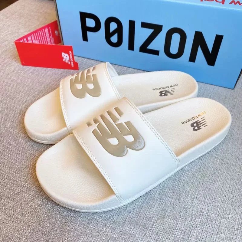 New Balance NB Slides Casual Sandals White