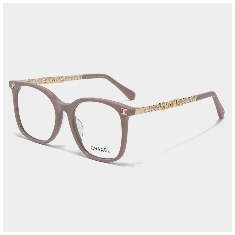 Chanel CH3464Q Elegant Eyeglasses Beige