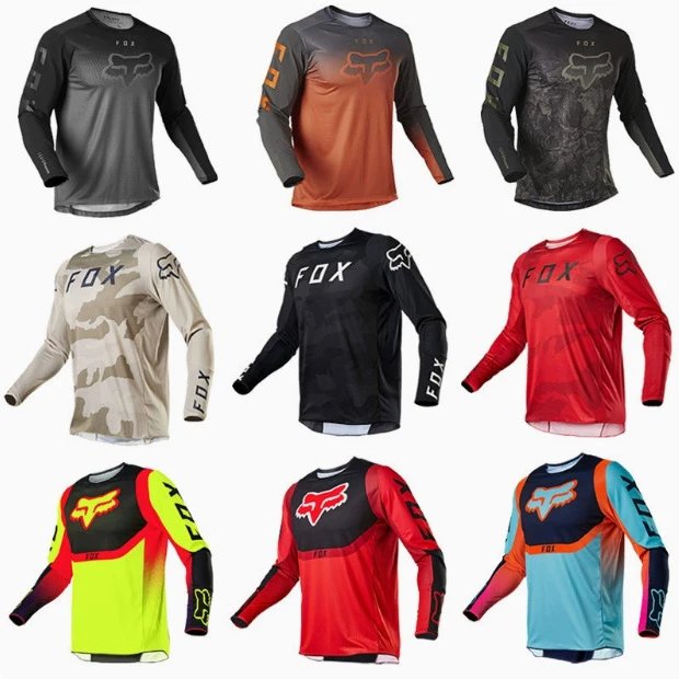 Fox Racing Flexair Jersey Motocross Long Sleeve Shirt Multicolor