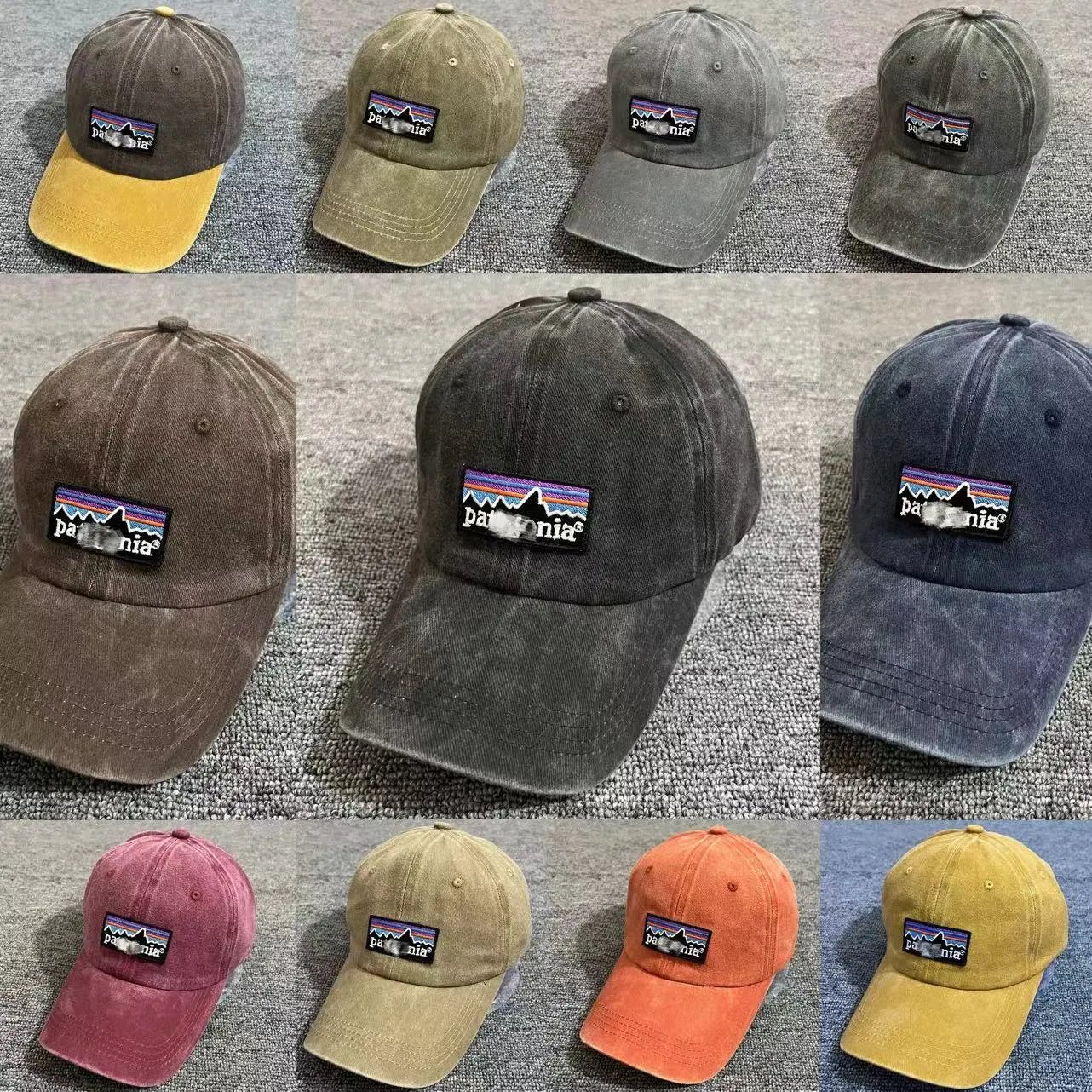 Patagonia Fitz Roy Patch vintage baseball cap multicolor
