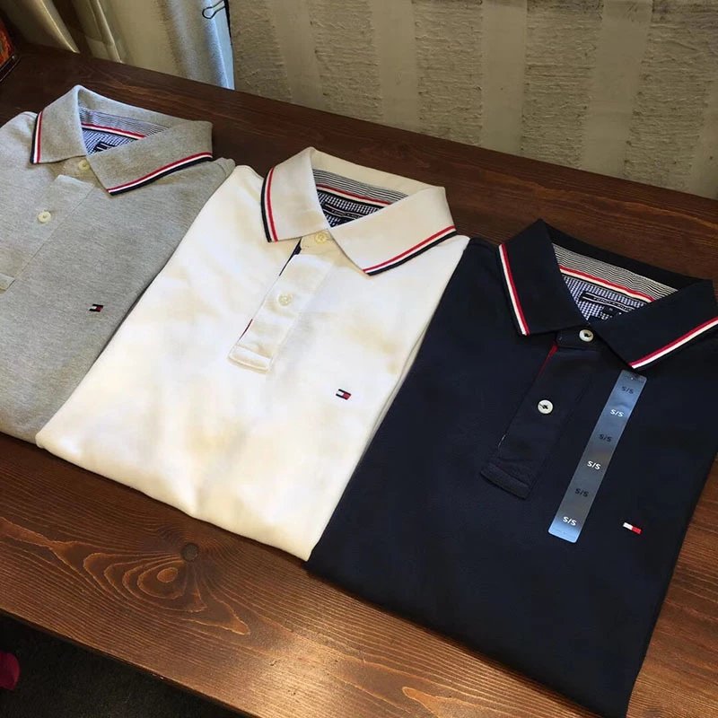 Tommy Hilfiger TH Classic Fit Cotton Polo Shirt Multicolor