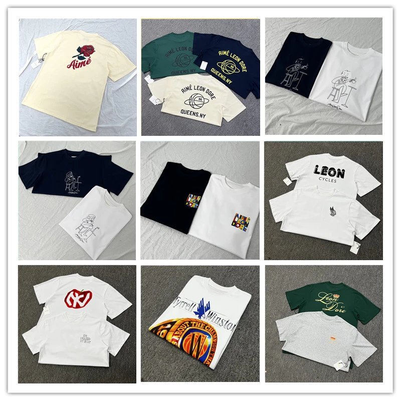 Aime Leon Dore ALD Graphic Print Cotton T-Shirt Multicolor