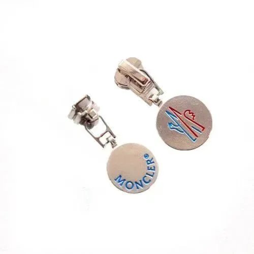 Moncler Zipper Pull Replacement Accessories Silver