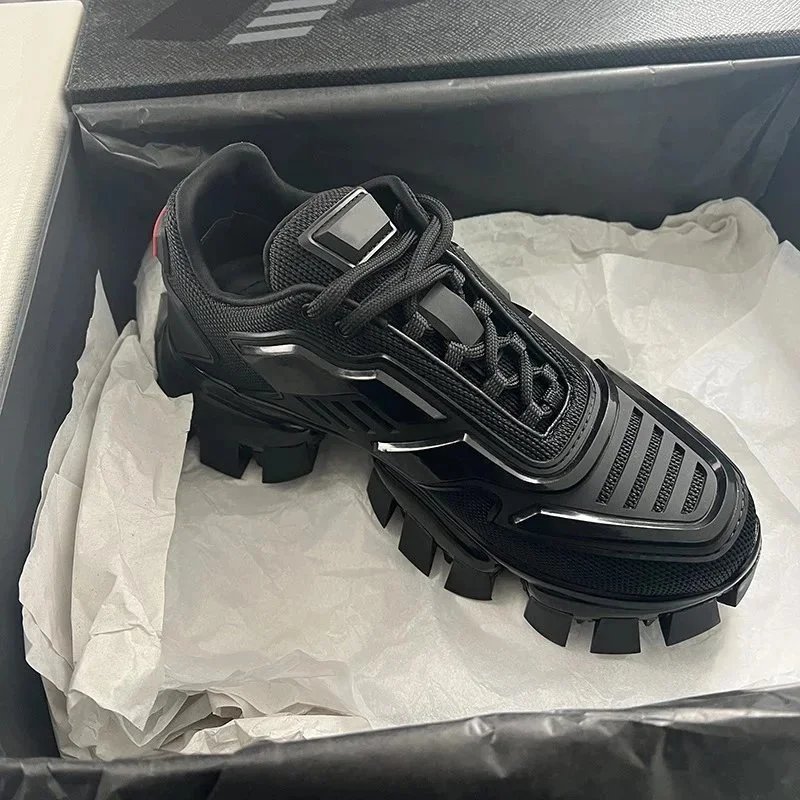 Prada Cloudbust Thunder Chunky Sneakers Black