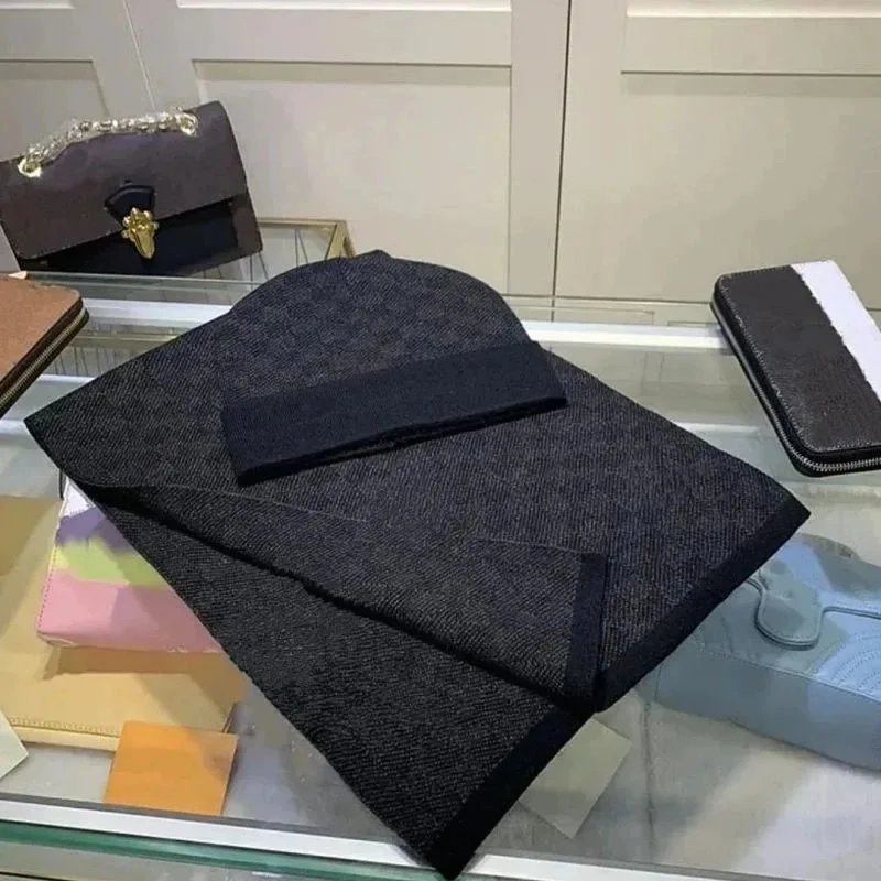 Gucci GG Monogram Classic Scarf Black