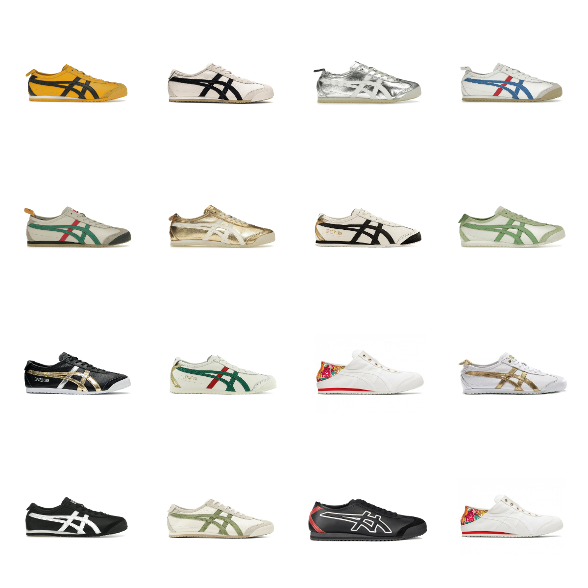 Onitsuka Tiger Mexico 66 Retro Sneakers Multicolor