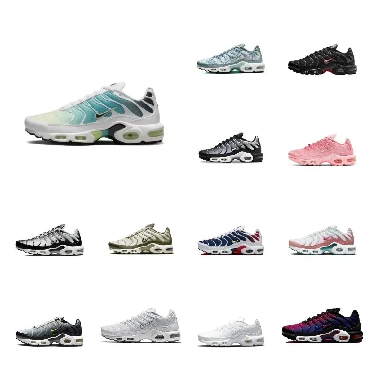 Nike Air Max Plus chunky sneakers Multicolor