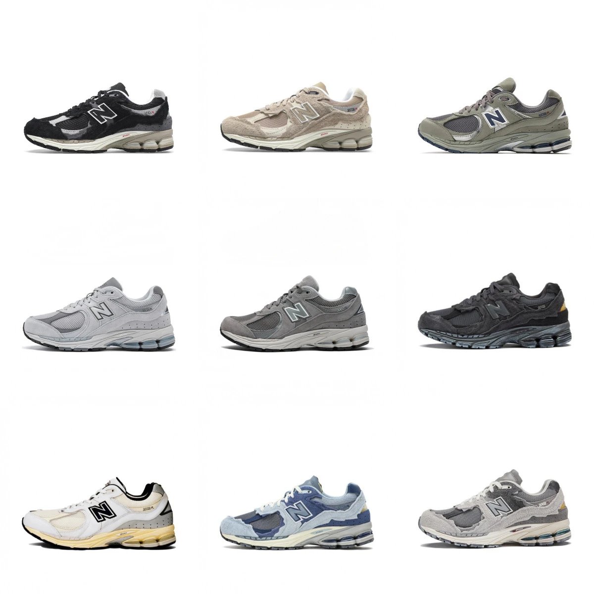 New Balance 2002R Chunky Retro Sneakers Multicolor