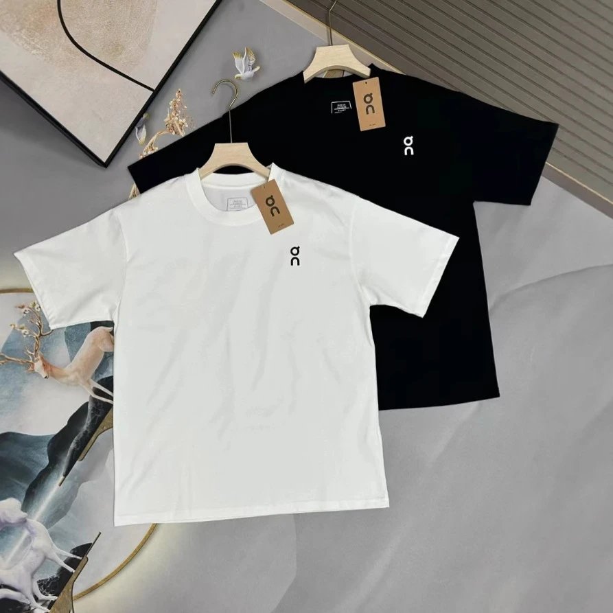 On Running On Performance Minimalist T-Shirt White and Black