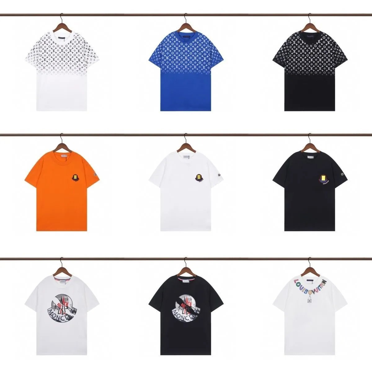 Louis Vuitton LV Monogram Gradient Graphic T-Shirt Multicolor