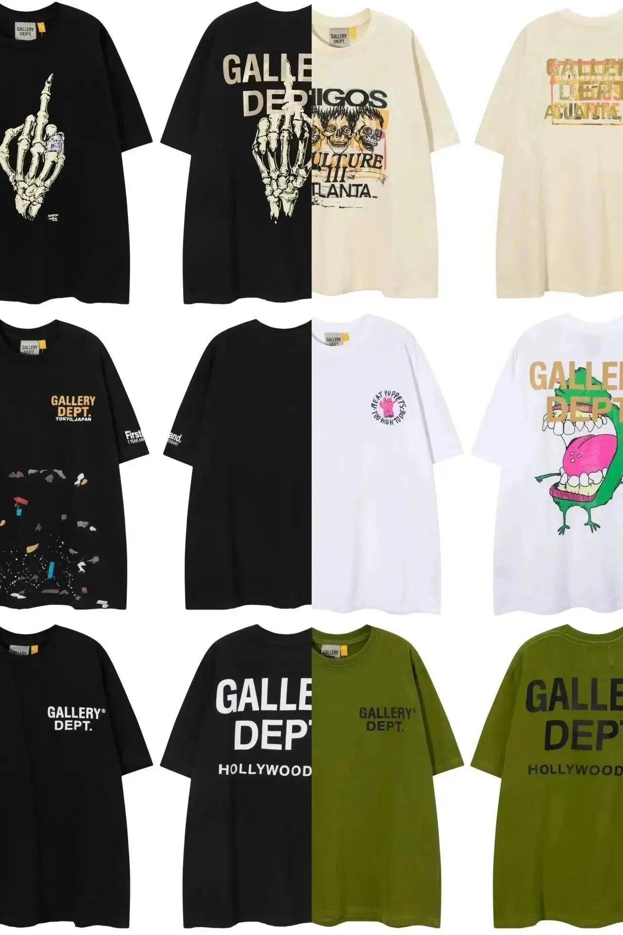 Gallery Dept. Graphic Print Oversized Tee Multicolor