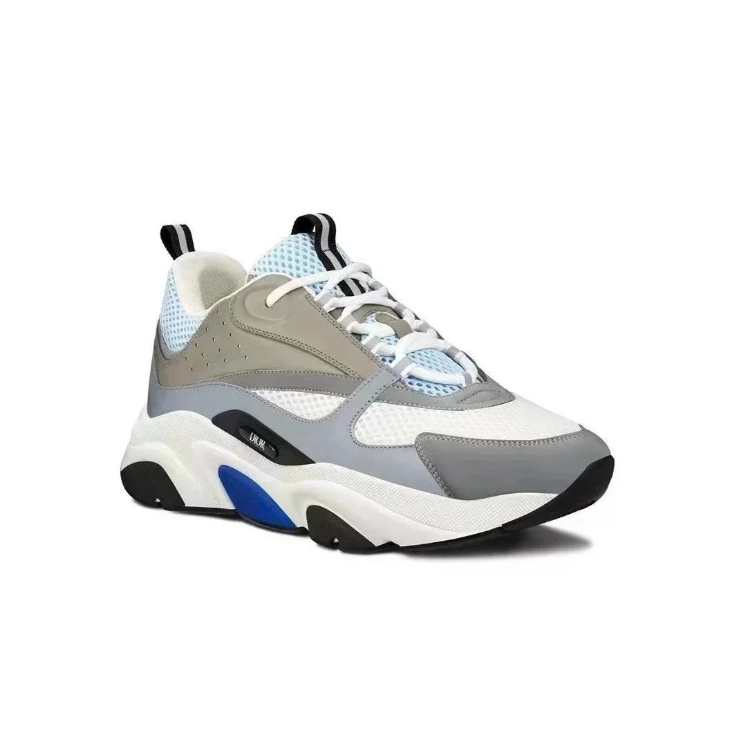 Dior B22 Chunky Sneakers Light Blue and Gray