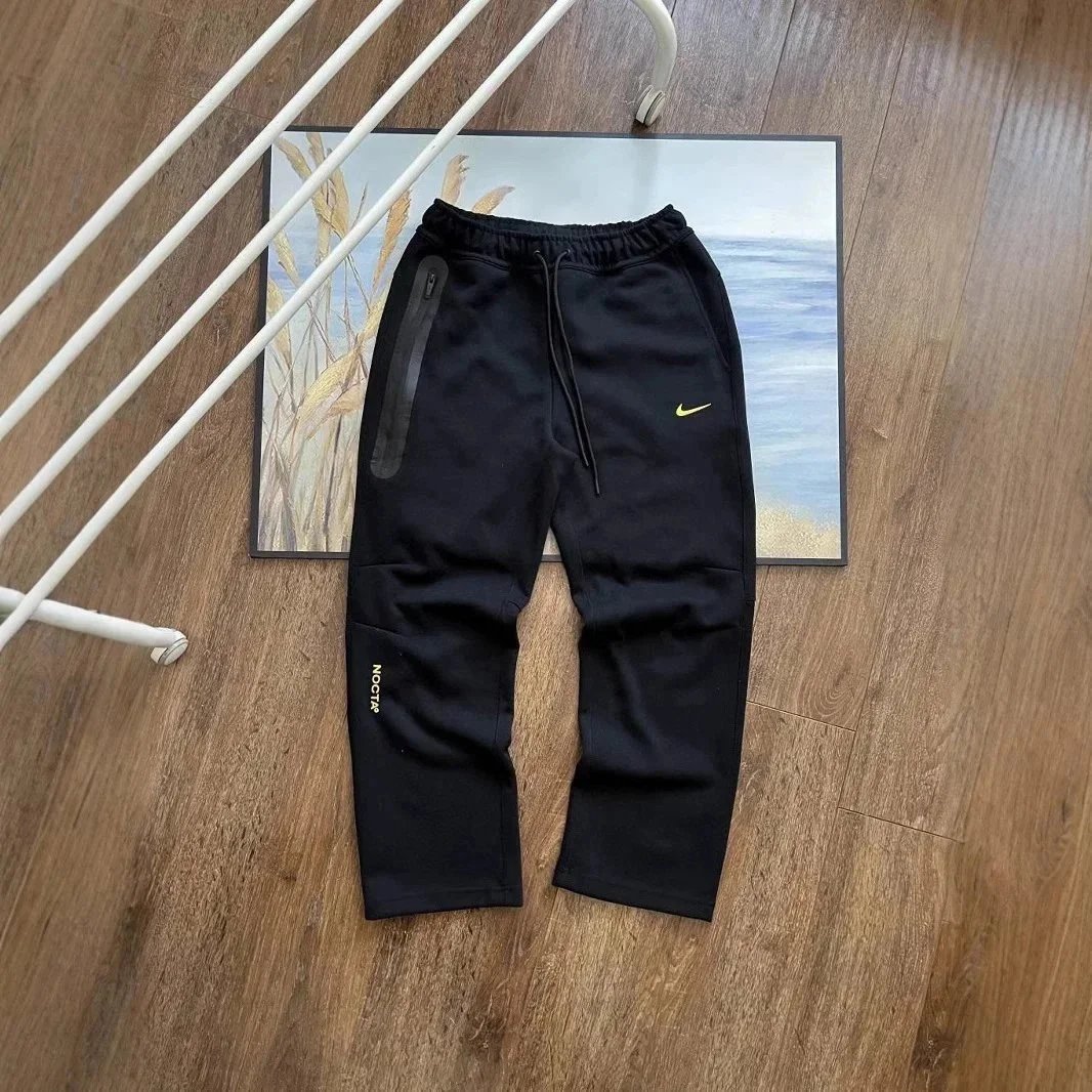 Nike NOCTA Fleece Pants Comfortable Joggers Black