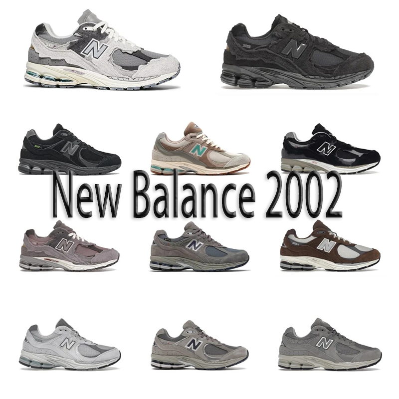 New Balance 2002R Chunky Retro Sneakers Multicolor