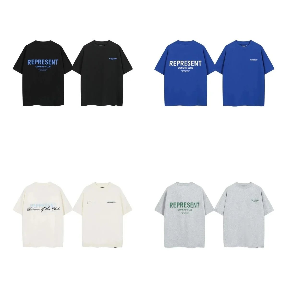 Represent Owners Club Graphic Streetwear T-Shirt Multicolor