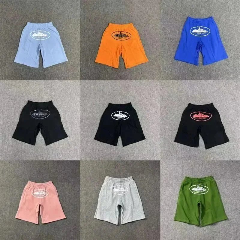 Corteiz CRTZ Alcatraz Graphic Streetwear Shorts Multicolor