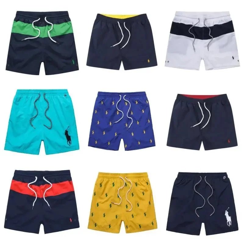 Ralph Lauren RL Classic Swim Trunks Summer Beachwear Multicolor