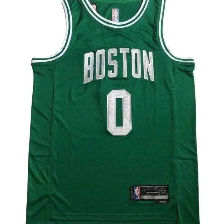 Nike Boston Celtics Jayson Tatum 0 Icon Edition Basketball Jersey Green
