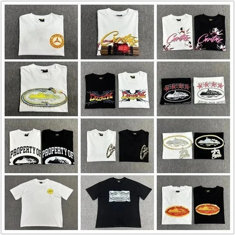 Corteiz CRTZ Graphic Print Streetwear T-Shirt Multicolor