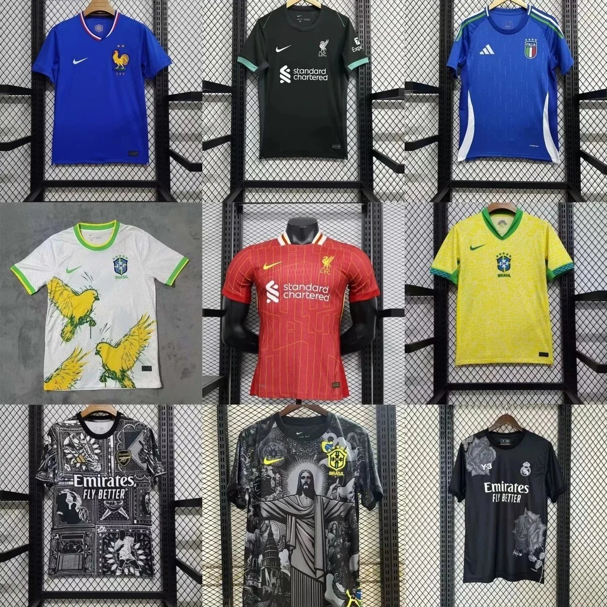 Nike Football Jersey Collection Graphic Soccer Jersey Multicolor