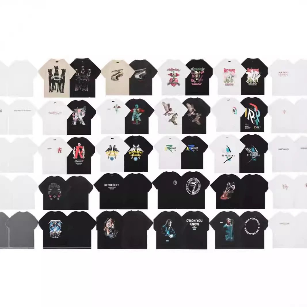 Represent Graphic Tee Collection Streetwear T-Shirt Multicolor