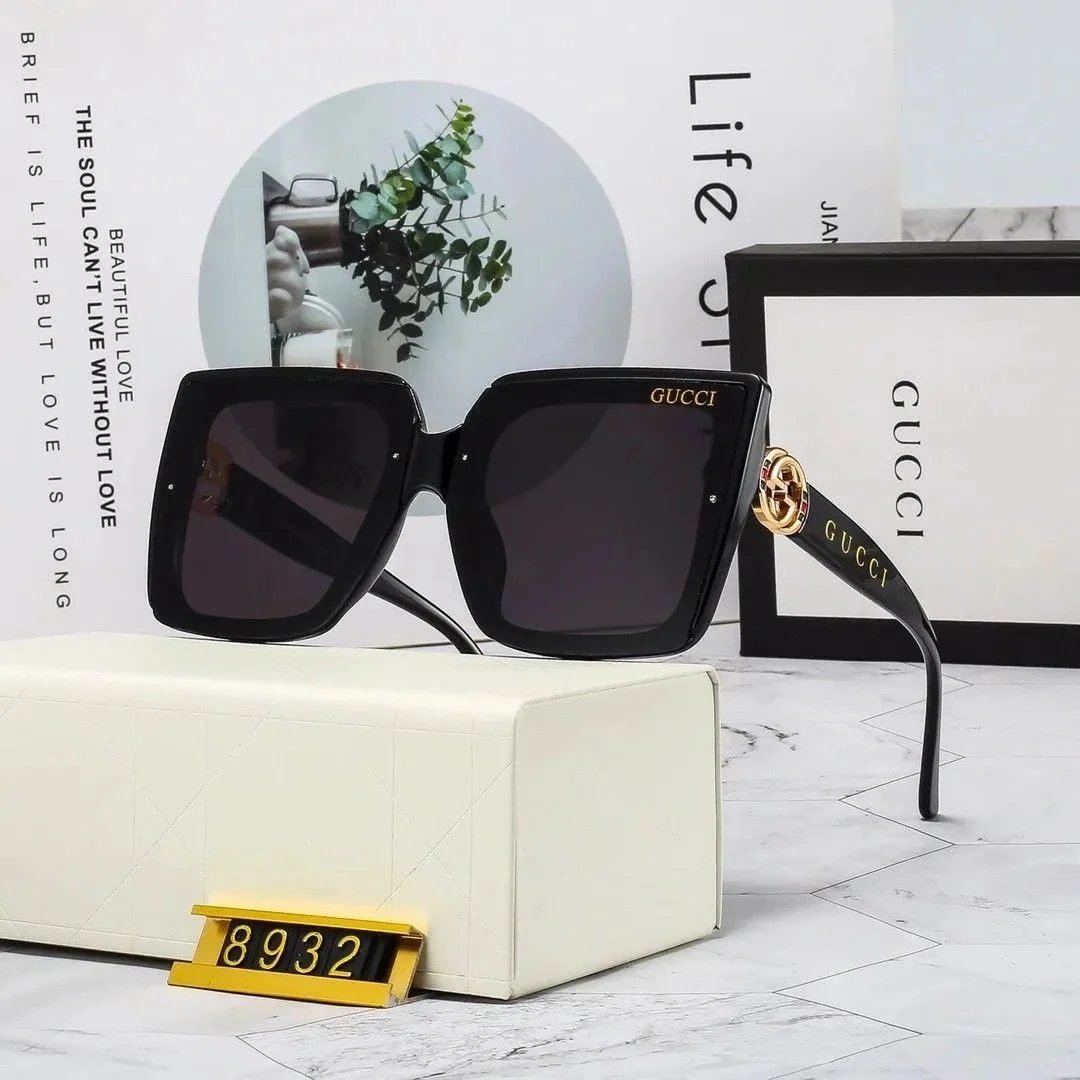 Gucci Oversized Square Sunglasses Black