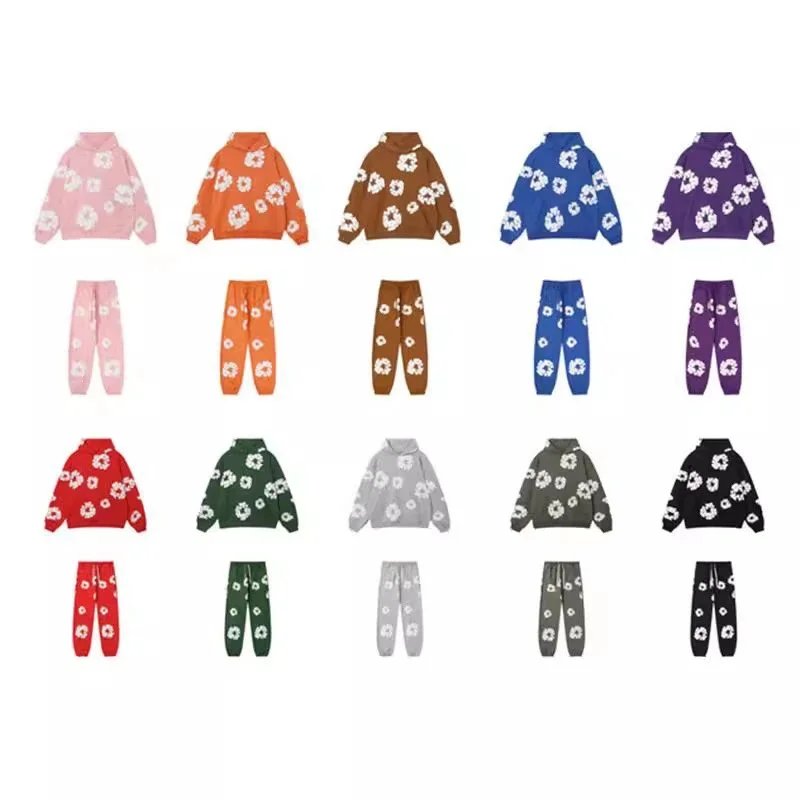 Design Floral Print Oversized Matching Set Multicolor