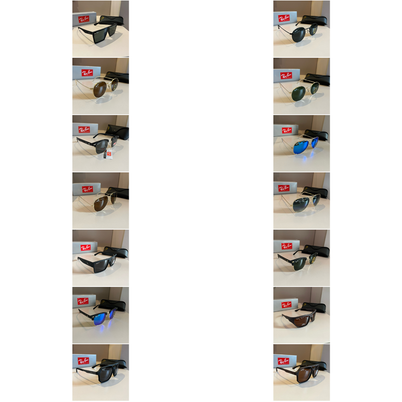Ray-Ban Sunglasses Collection Classic Designer Eyewear Multicolor