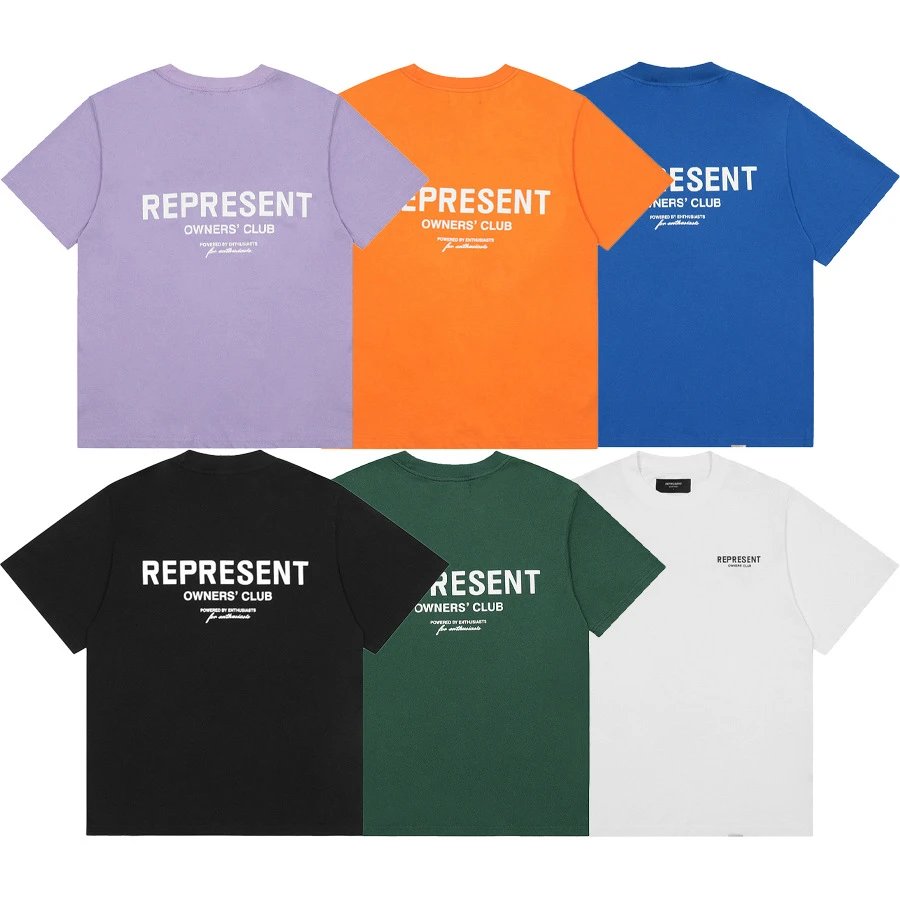 Represent Owners' Club Graphic Streetwear T-Shirt Multicolor