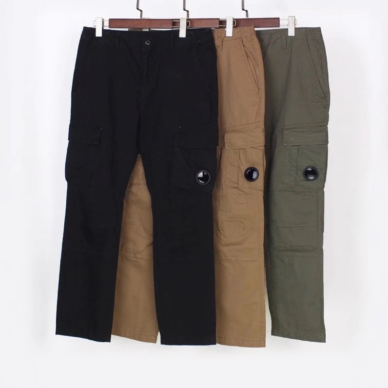 C.P. Company Lens Cargo Pants Utility Trousers Multicolor