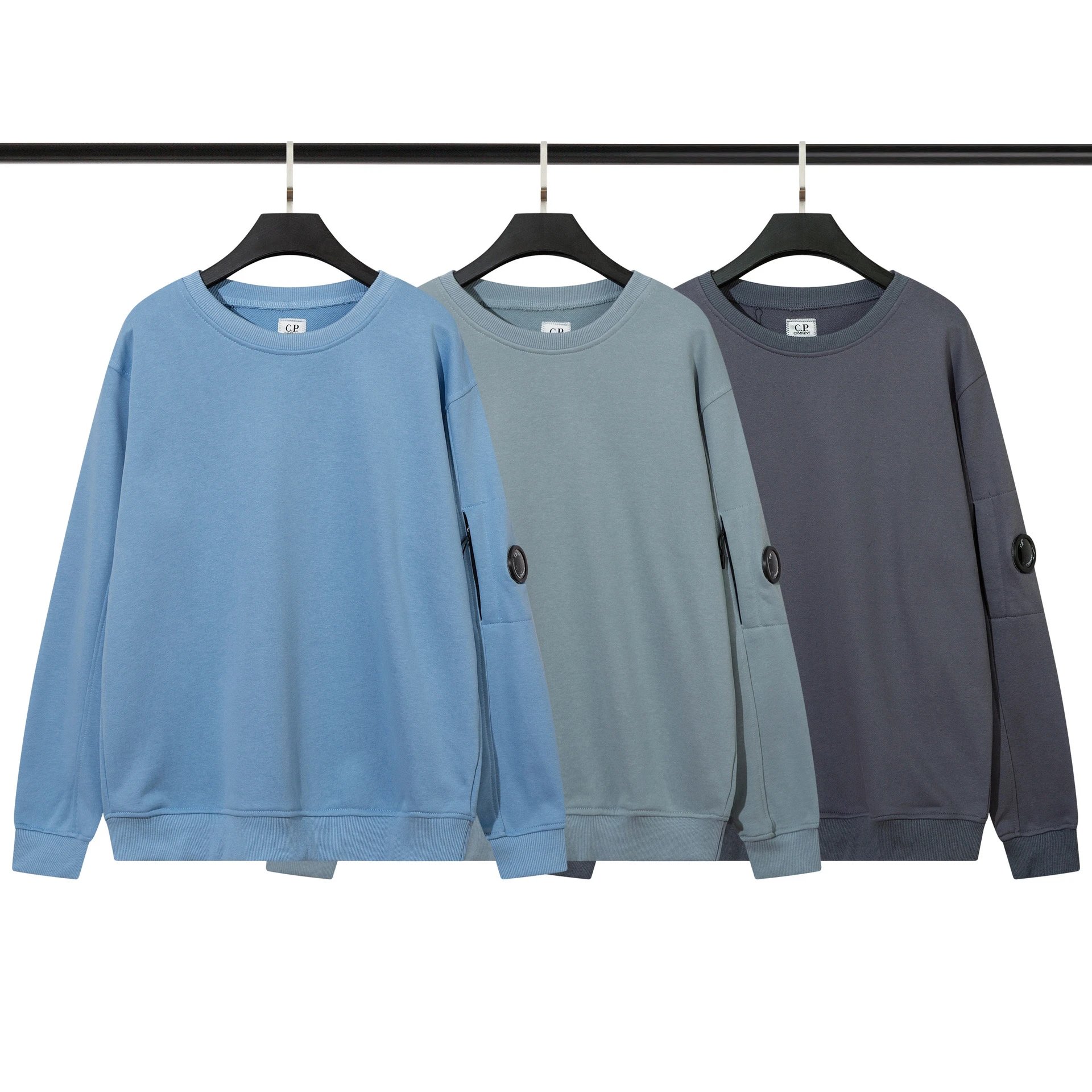 C.P. Company Lens Sleeve Crewneck Sweatshirt Multicolor