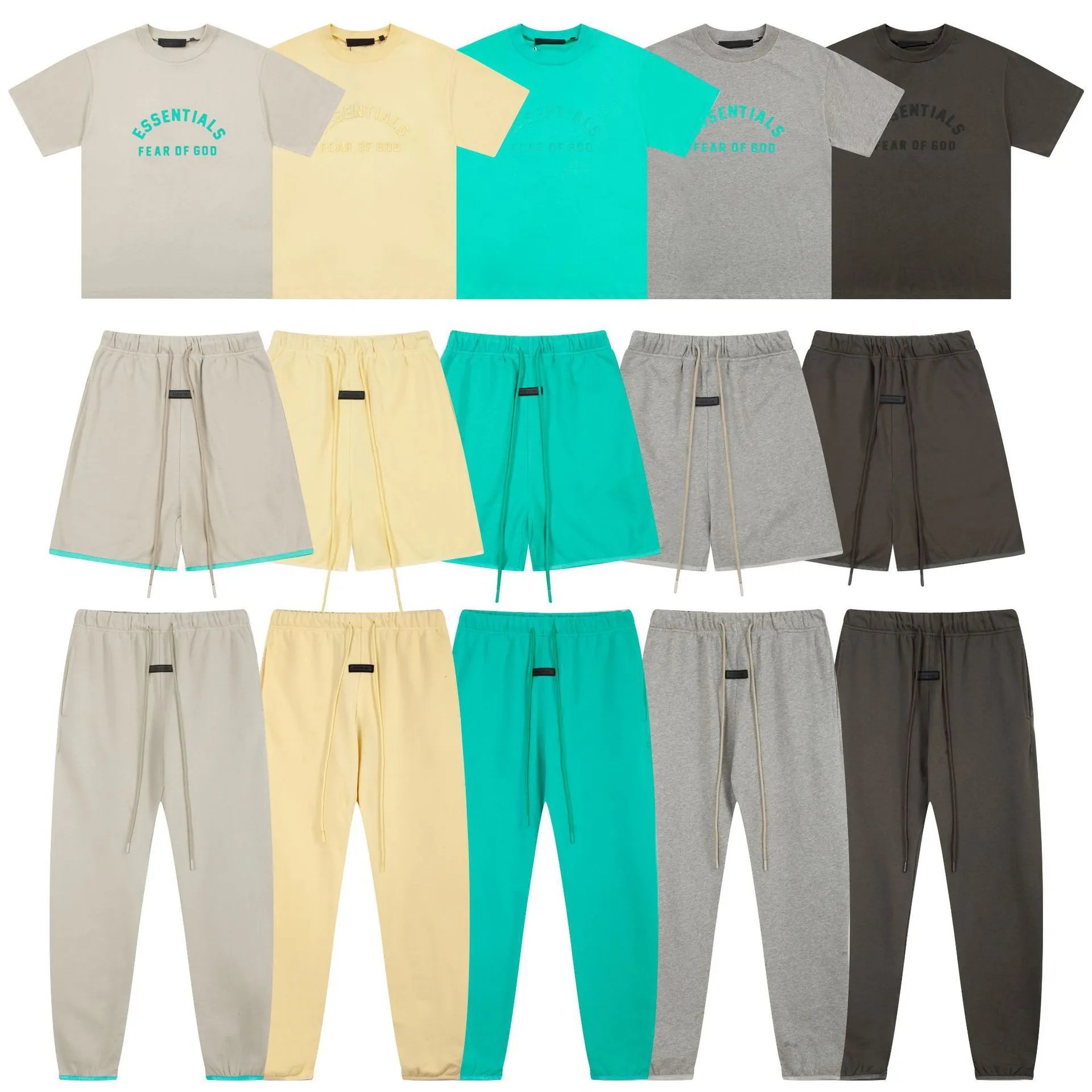 Fear of God FOG Essentials Oversized Matching Set Multicolor