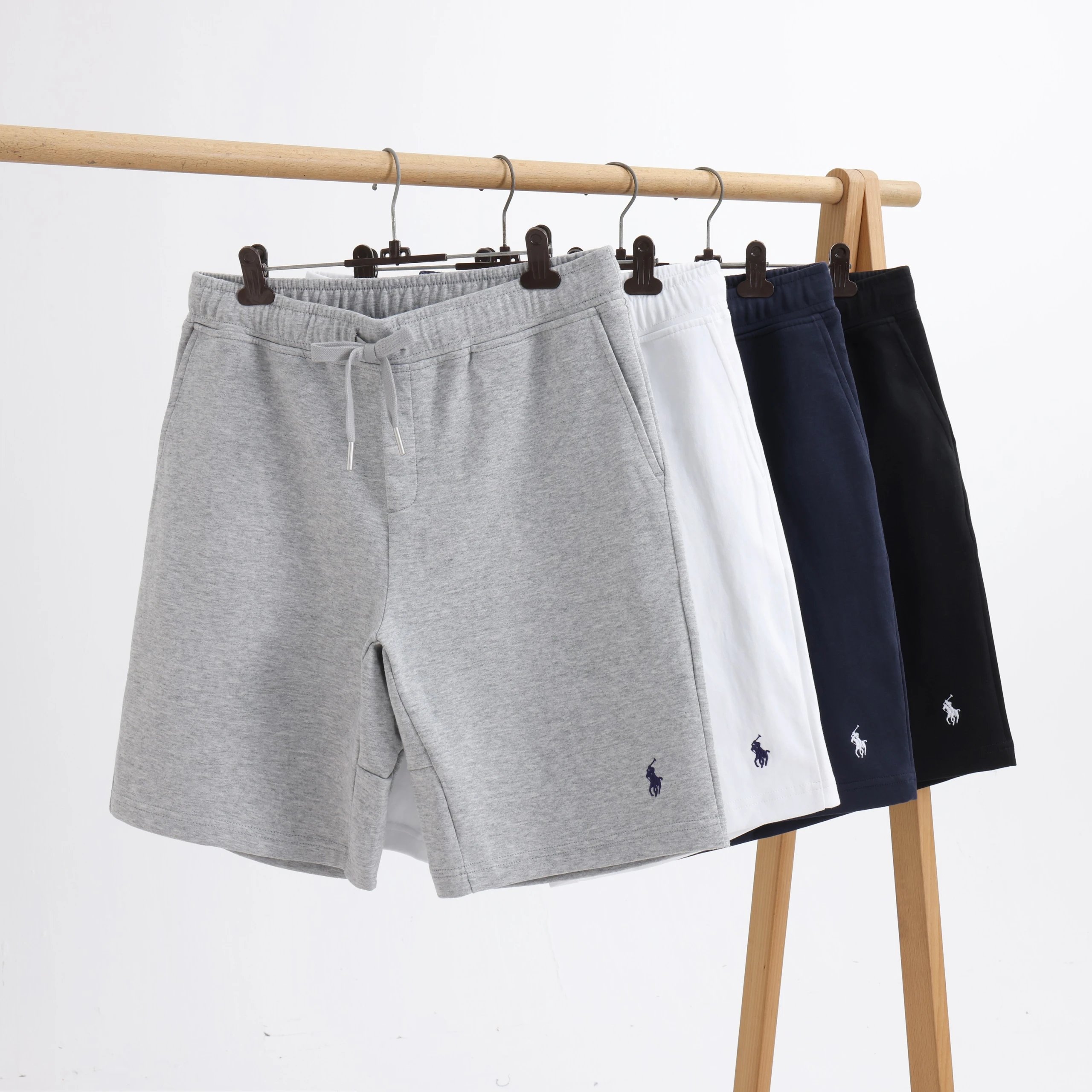 Ralph Lauren RL Jersey Drawstring Cotton Shorts Multicolor