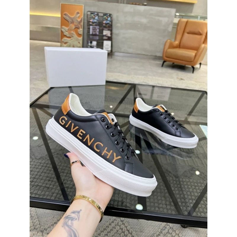 Givenchy City Sport Low Top Sneakers Black and White