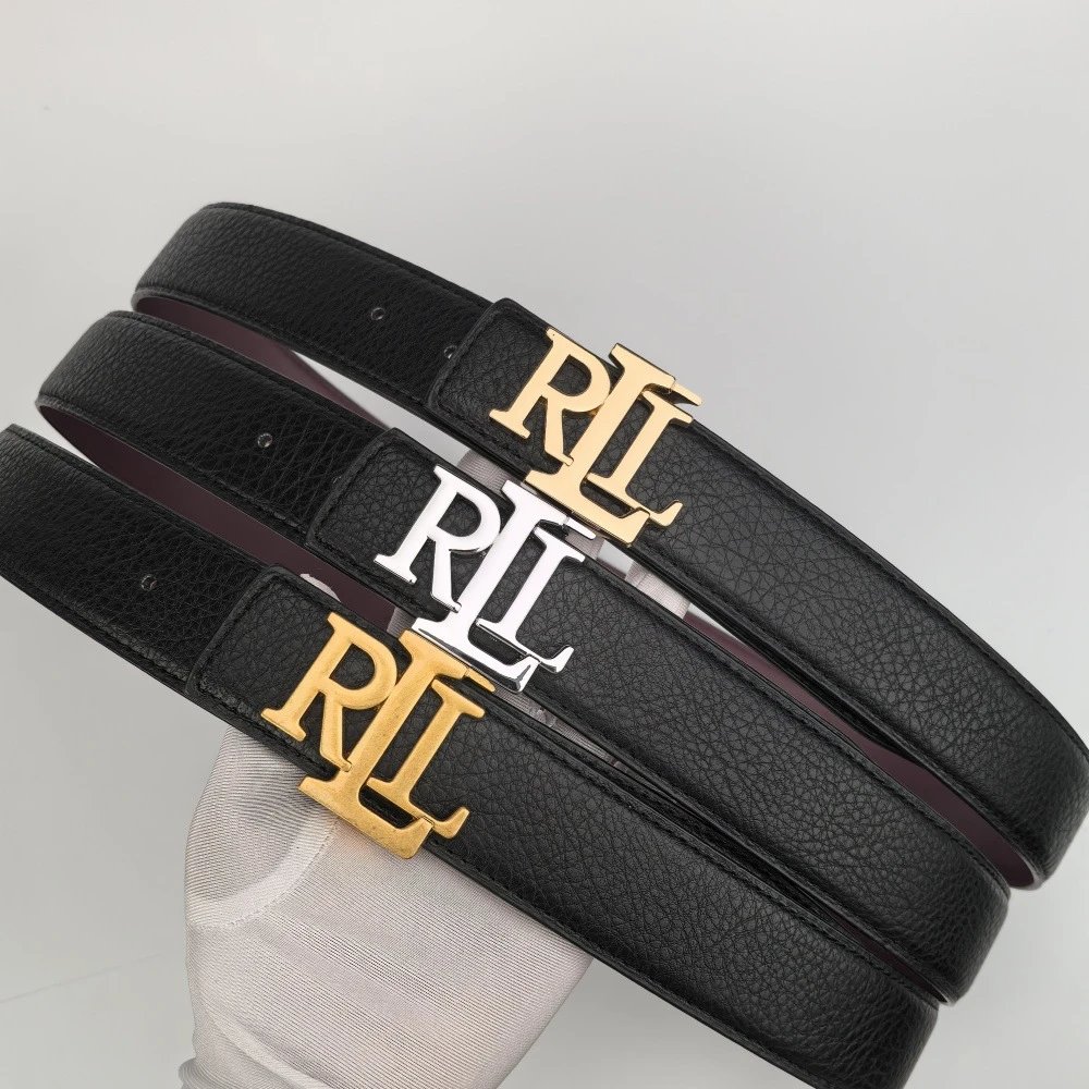 Ralph Lauren RL Leather Classic Belt Black