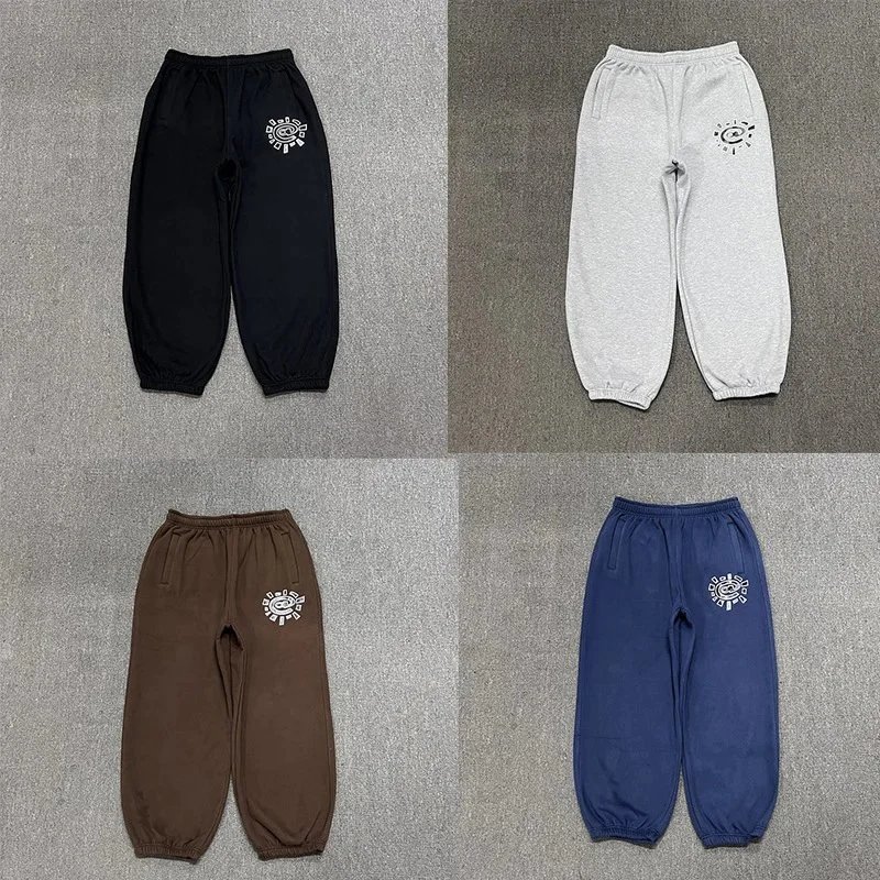 Design Graphic Print Casual Sweatpants Multicolor