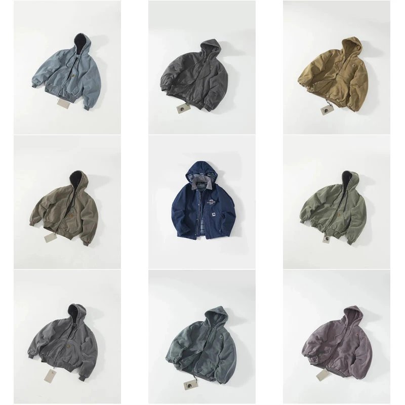 Carhartt Active Jacket Vintage Canvas Workwear Jacket Multicolor