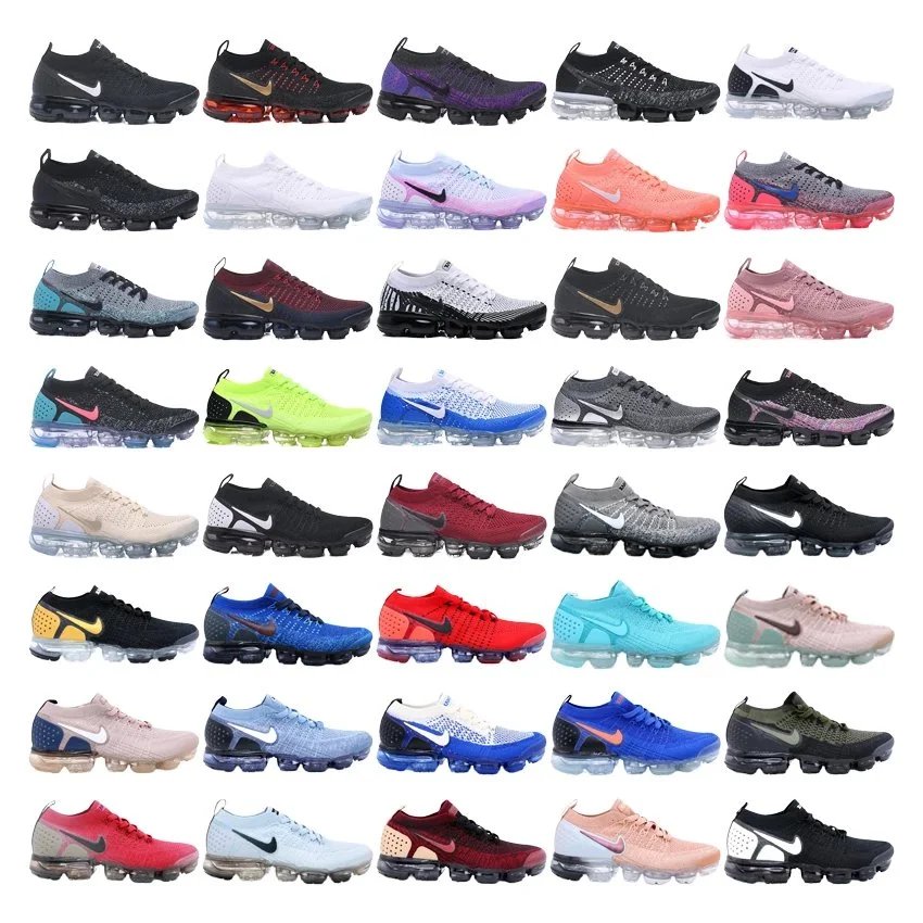 Nike Air VaporMax Flyknit running sneakers collection Multicolor