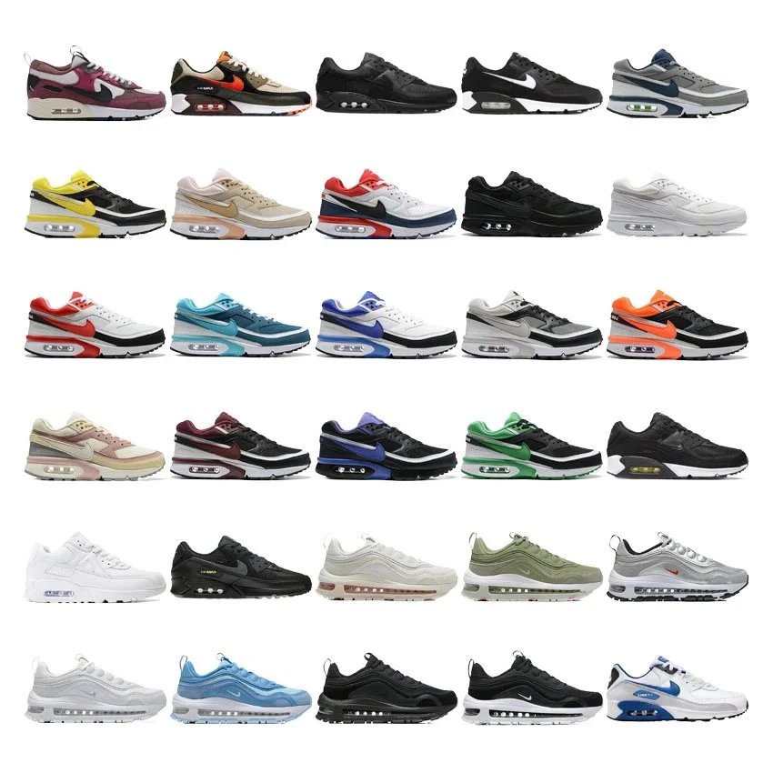 Nike Air Max Chunky Running Sneakers Multicolor