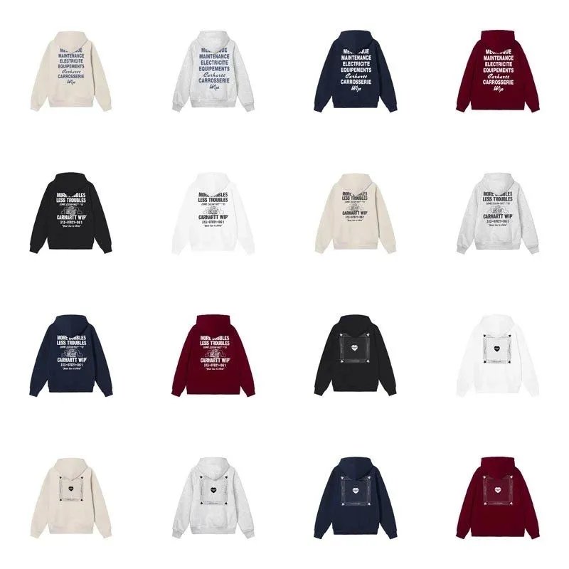 Carhartt WIP Graphic Print Streetwear Hoodie Multicolor