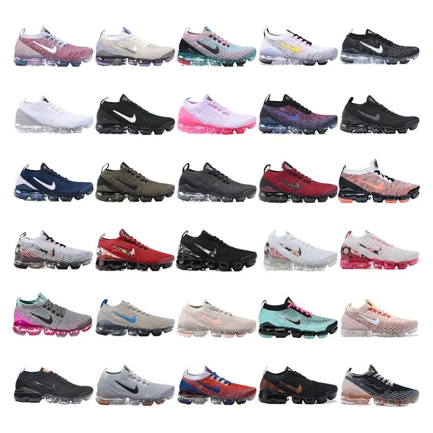 Nike Air VaporMax Flyknit 3 Chunky Running Shoes Multicolor