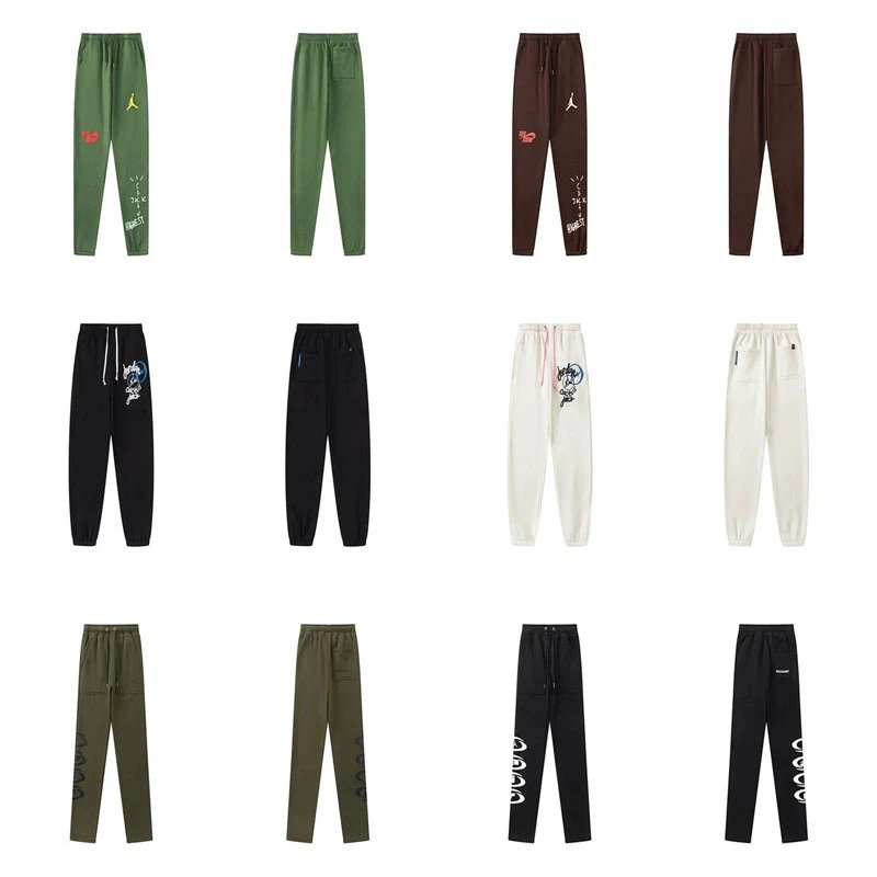 Jordan Cactus Jack Graphic Streetwear Sweatpants Multicolor