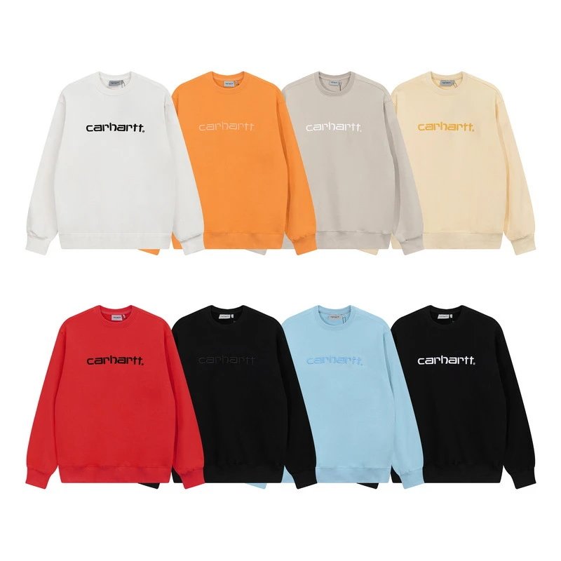 Carhartt Script Embroidery Casual Sweatshirt Multicolor