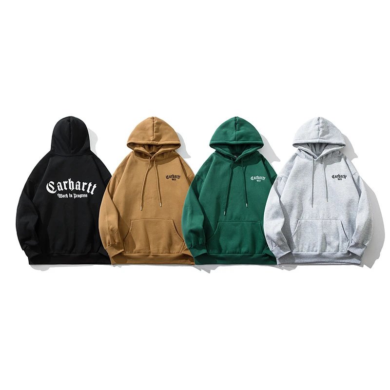 Carhartt Work In Progress Script Oversized Hoodie Multicolor