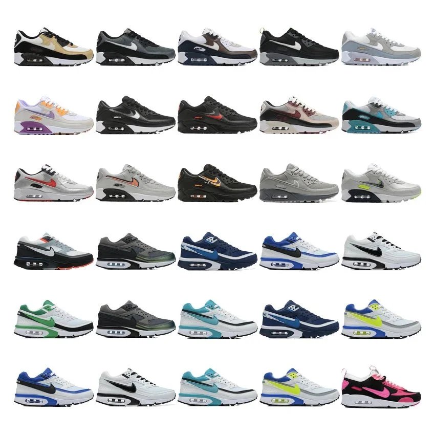 Nike Air Max 90 and Air Max Pulse Chunky Sneakers Multicolor