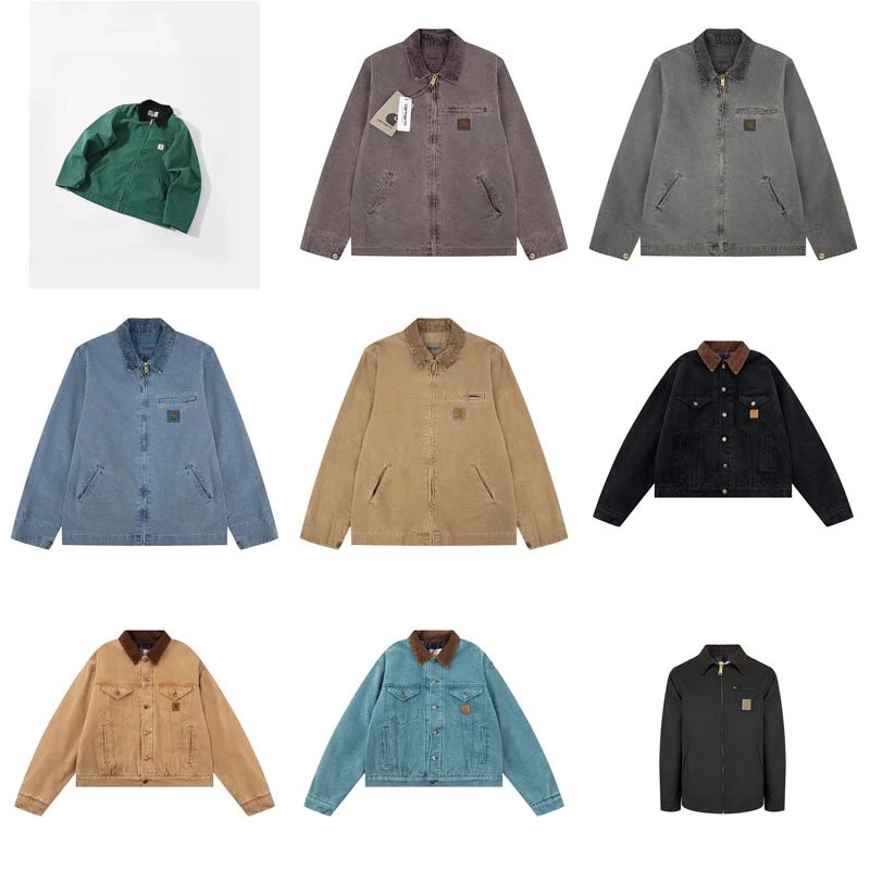 Carhartt Detroit Jacket Vintage Workwear Jacket Multicolor