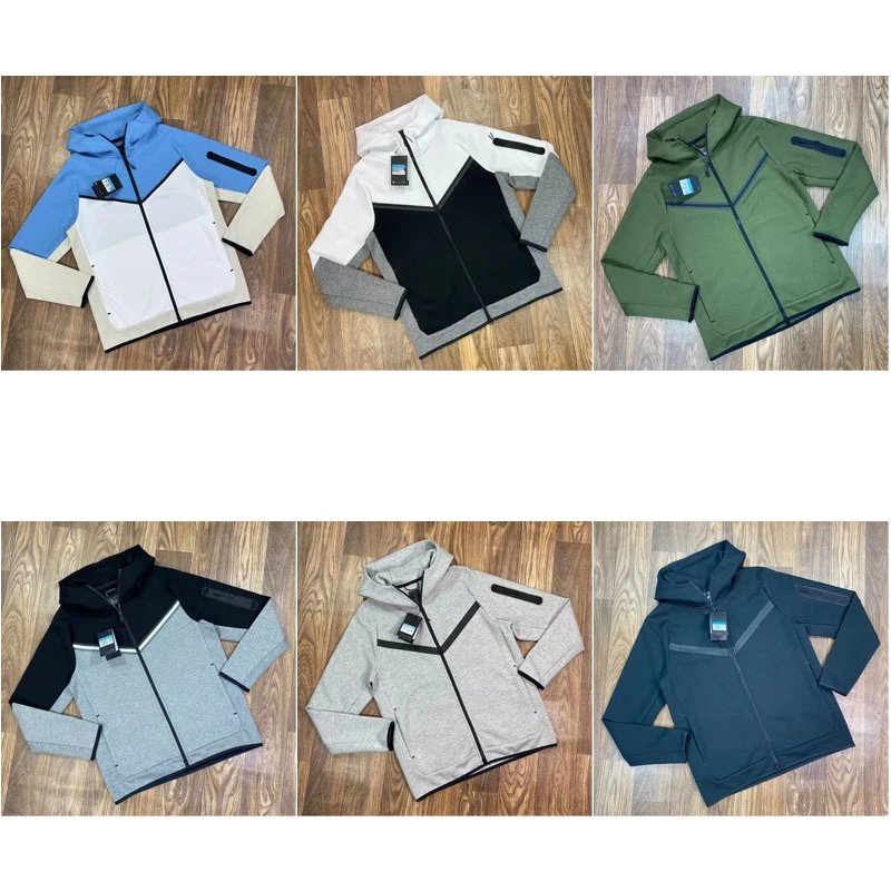 Nike Tech Fleece Zip-Up Hoodie Multicolored