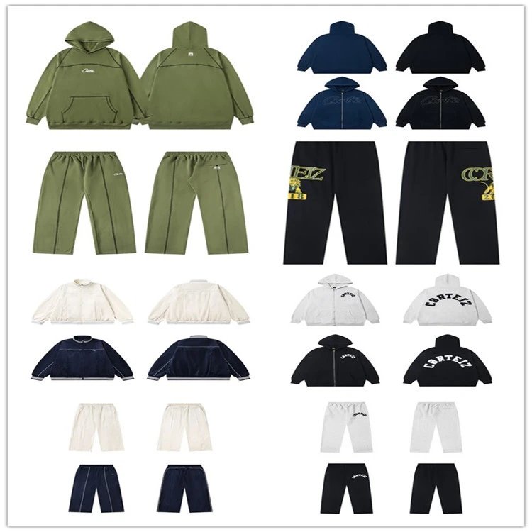 Corteiz Streetwear Collection Matching Set Multicolor